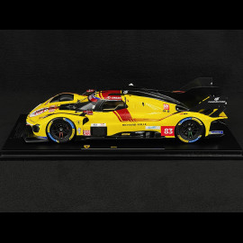 Ferrari 499P n° 83 Winner 24h Le Mans 2025 1/18 Looksmart LS18LM053
