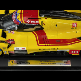 Ferrari 499P n° 83 Sieger 24h Le Mans 2025 1/18 Looksmart LS18LM053