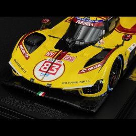 Ferrari 499P n° 83 Winner 24h Le Mans 2025 1/18 Looksmart LS18LM053