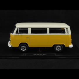 Volkswagen Combi T2 Bus 1972 Yellow / White 1/18 KK Scale KKDC181361