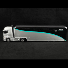 Mercedes-AMG Actros Renntransporter F1 2023 Grau / Schwarz 1/43 Spark S8599
