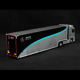 Mercedes-AMG Actros Renntransporter F1 2023 Grau / Schwarz 1/43 Spark S8599