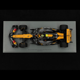 Lando Norris McLaren MCL38 n° 4 Sieger GP Abu Dhabi 2024 F1 1/18 Spark 18S665