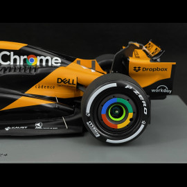 Lando Norris McLaren MCL38 n° 4 Sieger GP Abu Dhabi 2024 F1 1/18 Spark 18S665