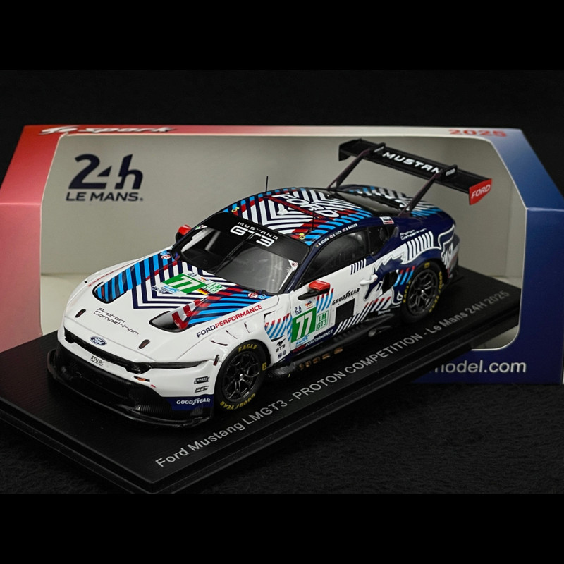 Ford Mustang GT3 n° 77 24h Le Mans 2025 1/43 Spark S9299