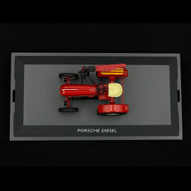 Porsche Junior Tractor With Lawnmower Red 1/43 Schuco 450731800