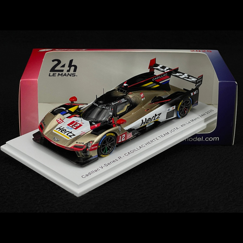 Cadillac V-Series R n° 12 4th 24h Le Mans 2025 1/43 Spark S9261