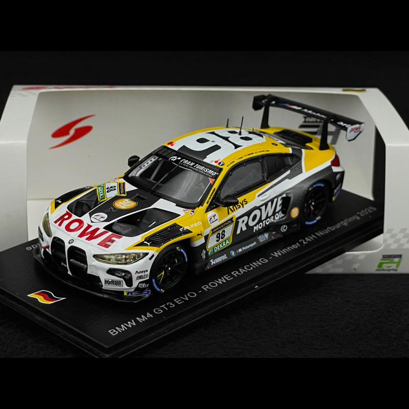 BMW M4 GT3 Evo n° 98 Sieger 24h Nürburgring 2025 1/43 Spark 43NUR2025