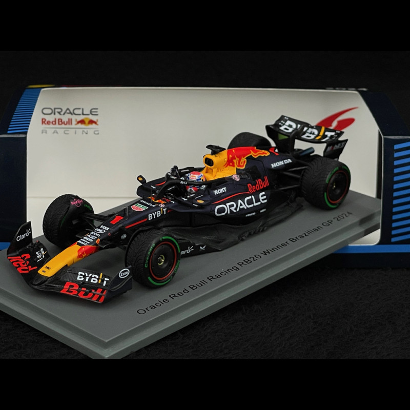 Max Verstappen Red Bull RB20 n° 1 Sieger GP Brasilien 2024 F1 1/43 Spark S9550