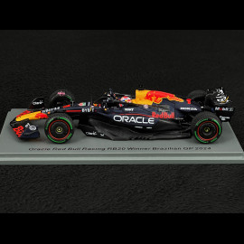 Max Verstappen Red Bull RB20 n° 1 Winner Brazilian GP 2024 F1 1/43 Spark S9550