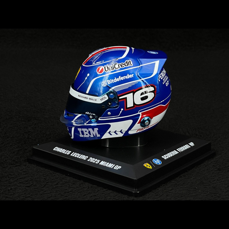 Charles Leclerc Helm n° 16 GP Miami 2025 1/5 Looksmart LSHEL014