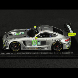Mercedes-AMG GT3 Evo n° 60 24h Le Mans 2025 1/43 Spark S9296