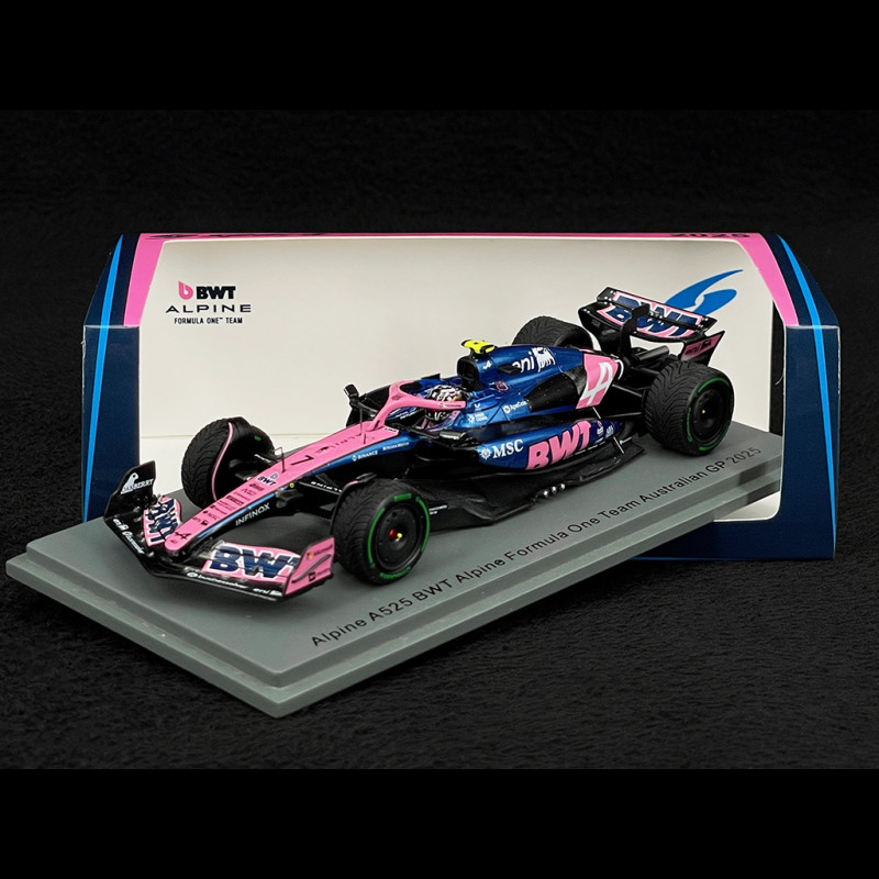 Jack Doohan Alpine A525 n° 7 GP Australien 2025 F1 1/43 Spark S9585