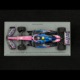 Jack Doohan Alpine A525 n° 7 Australian GP 2025 F1 1/43 Spark S9585