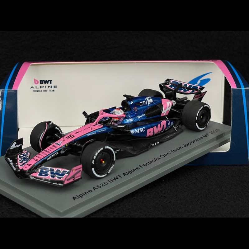 Pierre Gasly Alpine A525 n° 10 GP Japan 2025 F1 1/43 Spark S9584