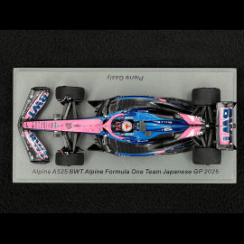 Pierre Gasly Alpine A525 n° 10 Japanese GP 2025 F1 1/43 Spark S9584
