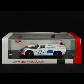 Porsche 907 n° 222 4. Targa Florio 1968 1/43 Spark SI038