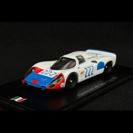 Porsche 907 n° 222 4th Targa Florio 1968 1/43 Spark SI038