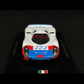 Porsche 907 n° 222 4. Targa Florio 1968 1/43 Spark SI038