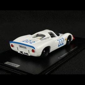 Porsche 907 n° 222 4th Targa Florio 1968 1/43 Spark SI038