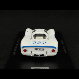 Porsche 907 n° 222 4th Targa Florio 1968 1/43 Spark SI038
