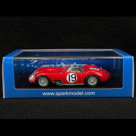 Maserati 450S n° 19 Winner 12h Sebring 1957 1/43 Spark 43SE57