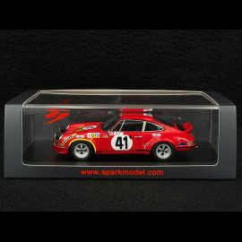 Porsche 911 Carrera RSR 2.8 n° 41 16. 24h Le Mans 1973 1/43 Spark S9783