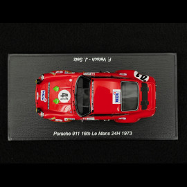 Porsche 911 Carrera RSR 2.8 n° 41 16th 24h Le Mans 1973 1/43 Spark S9783
