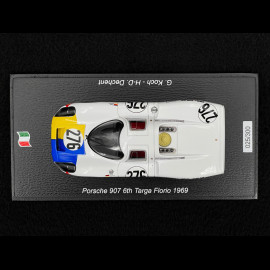 Porsche 907 n° 276 6th Targa Florio 1969 1/43 Spark SI039