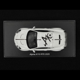 Alpine A110 Radicale 70 2025 Weiß 1/43 Spark S6118