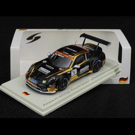 Porsche 911 GT3 Cup Typ 992 n° 1 Porsche Carrera Cup Deutschland Weltmeister 2024 1/43 Spark SG718