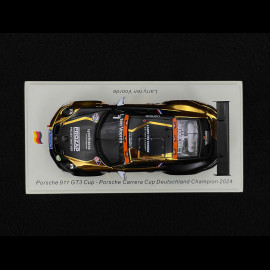 Porsche 911 GT3 Cup Typ 992 n° 1 Porsche Carrera Cup Deutschland Weltmeister 2024 1/43 Spark SG718