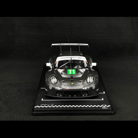 Porsche 911 RSR Typ 991 n° T1 Testwagen 24h Le Mans 2023 Schwarz 1/18 Ixo LEGT18-23010