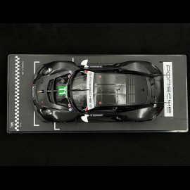 Porsche 911 RSR Type 991 n° T1 Test Car 24h Le Mans 2023 Black 1/18 Ixo LEGT18-23010