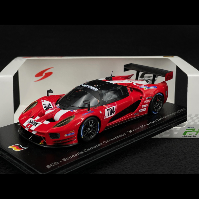 Glickenhaus SCG n° 704 Sieger SP-X 24h Nurburgring 2020 1/43 Spark SG693