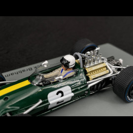 Jack Brabham Brabham BT26 n° 2 Monaco GP 1968 F1 1/43 Spark S8310