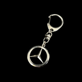 Mercedes-Benz Schlüsselanhänger Silber Metall