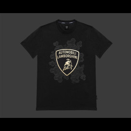 Lamborghini T-Shirt Trident Black - Men LCSWZB7TC-100