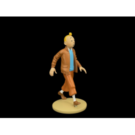 Tim und Struppi Figur - Tim und Struppi in Fliegerjacke - Die Juwelen von Castafiore 12 cm 42261