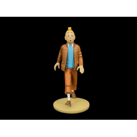 Tim und Struppi Figur - Tim und Struppi in Fliegerjacke - Die Juwelen von Castafiore 12 cm 42261