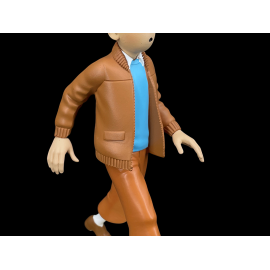 Tintin Figurine - Tintin in Aviator Jacket - The Castafiore Emerald 12 cm 42261