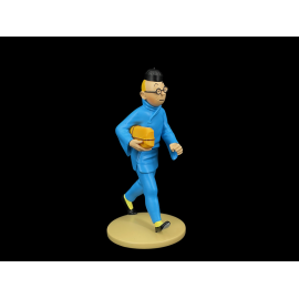 Tintin Figurine - Tintin with a Package - The Blue Lotus 12 cm 42251
