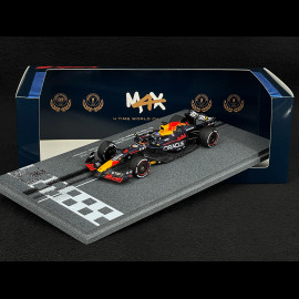 Max Verstappen Red Bull RB20 n° 1 Winner World Championship 2024 F1 + Pit Board 1/43 Spark S9547