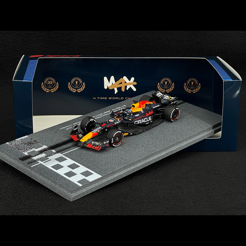 Max Verstappen Red Bull RB20 n° 1 Winner World Championship 2024 F1 + Pit Board 1/43 Spark S9547