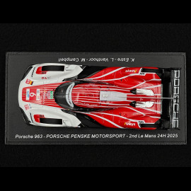 Porsche 963 n° 6 2nd 24h Le Mans 2025 1/43 Spark S9258