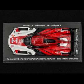 Porsche 963 n° 5 6. 24h Le Mans 2025 1/43 Spark S9257