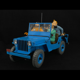 Tim und Struppi Der blaue Jeep - Reiseziel Mond - Blau 1/8 44300