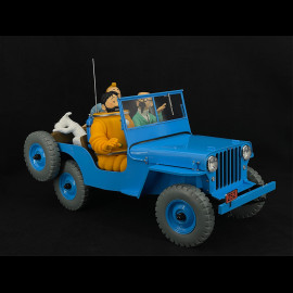 Tim und Struppi Der blaue Jeep - Reiseziel Mond - Blau 1/8 44300