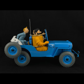Tim und Struppi Der blaue Jeep - Reiseziel Mond - Blau 1/8 44300