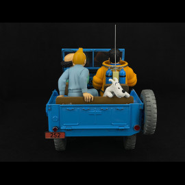 Tim und Struppi Der blaue Jeep - Reiseziel Mond - Blau 1/8 44300